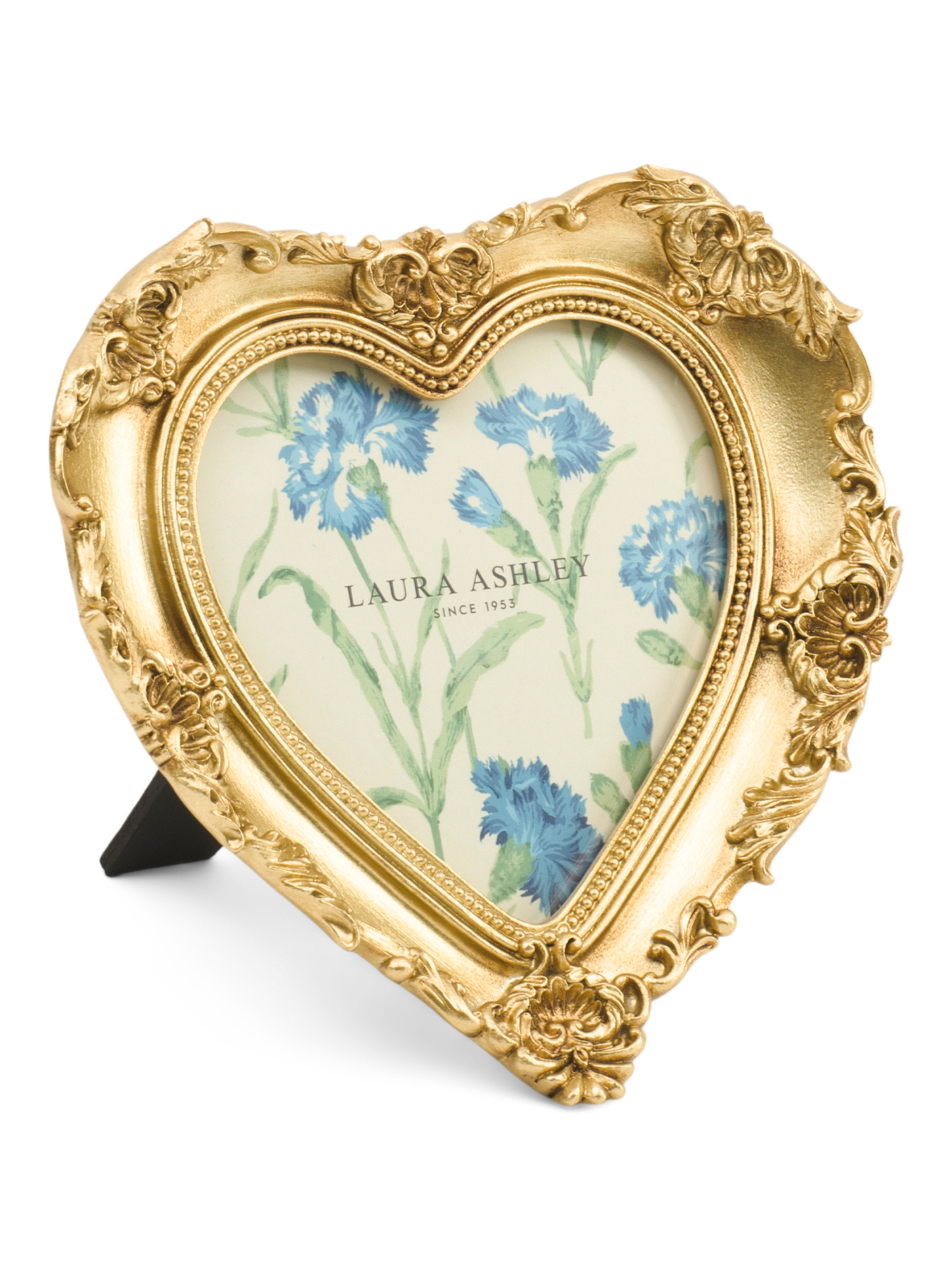 4x4 Metallic Heart Ornate Rose Floral Table Top Picture Frame | Mother's Day Gifts | Marshalls | Marshalls