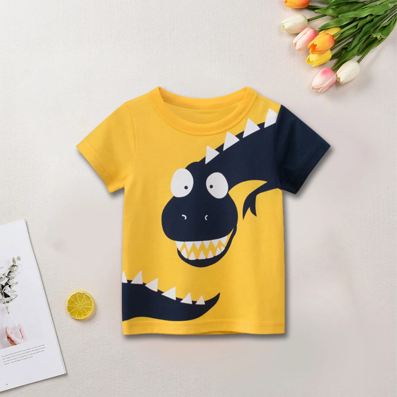 Back to School Savings! BXSRUTA Toddler Boys T-Shirts Children's Short-Sleeved T-Shirt Children's... | Walmart (US)