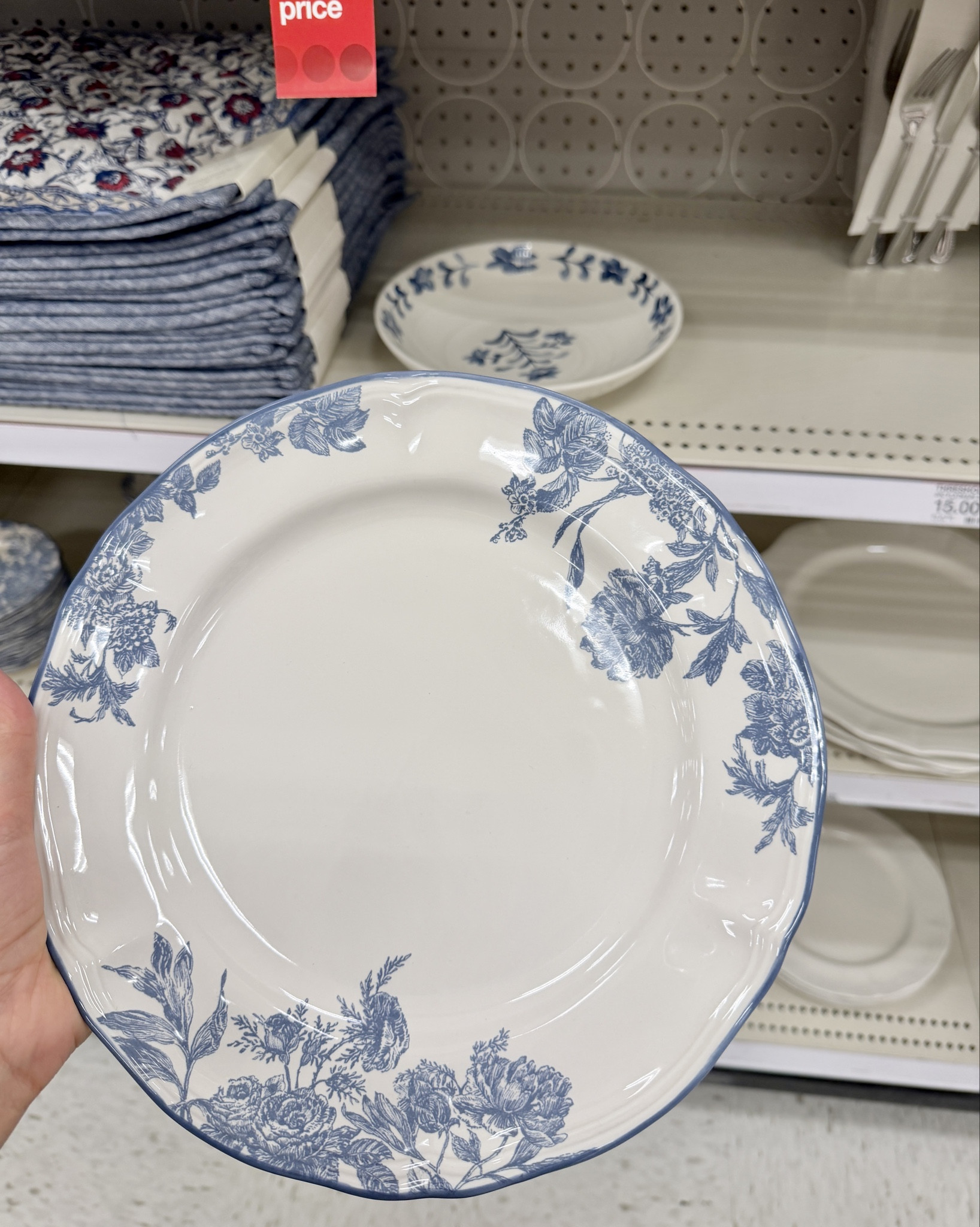 New target blue and white floral plates 

#LTKSaleAlert #LTKHome