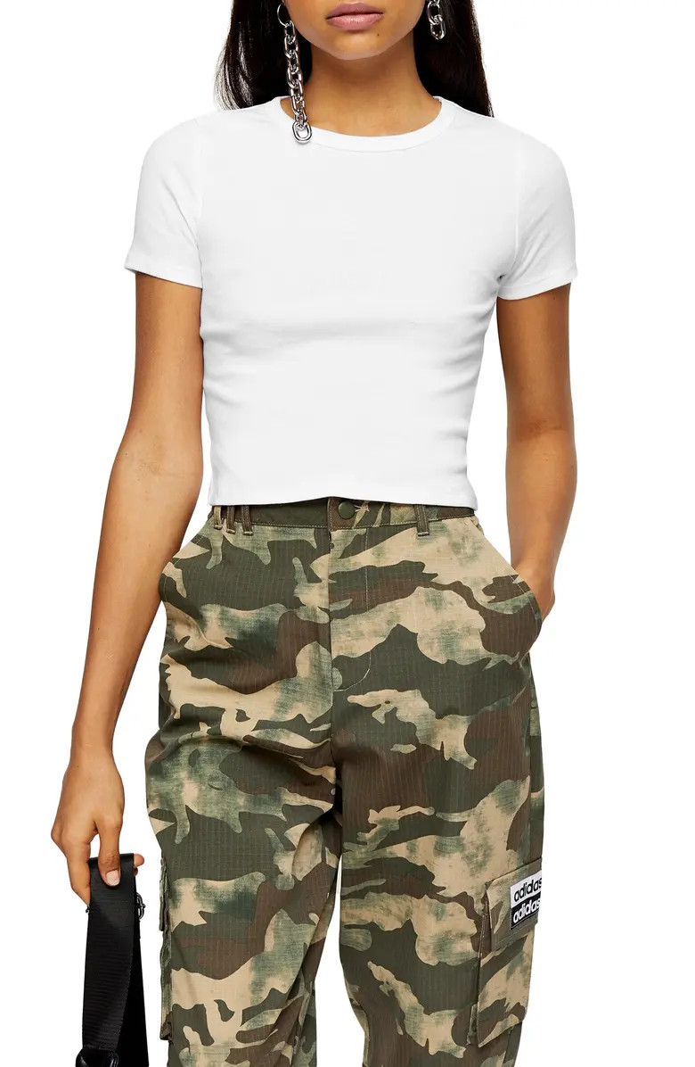 Everyday Crop Crewneck Tee | Nordstrom
