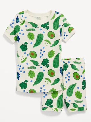 Unisex Snug-Fit Printed Pajama Set for Toddler &amp; Baby | Old Navy (US)