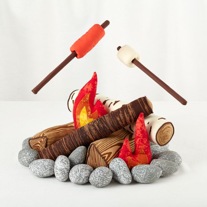 Plush Campfire Kids Playset + Reviews | Crate & Kids | Crate & Barrel
