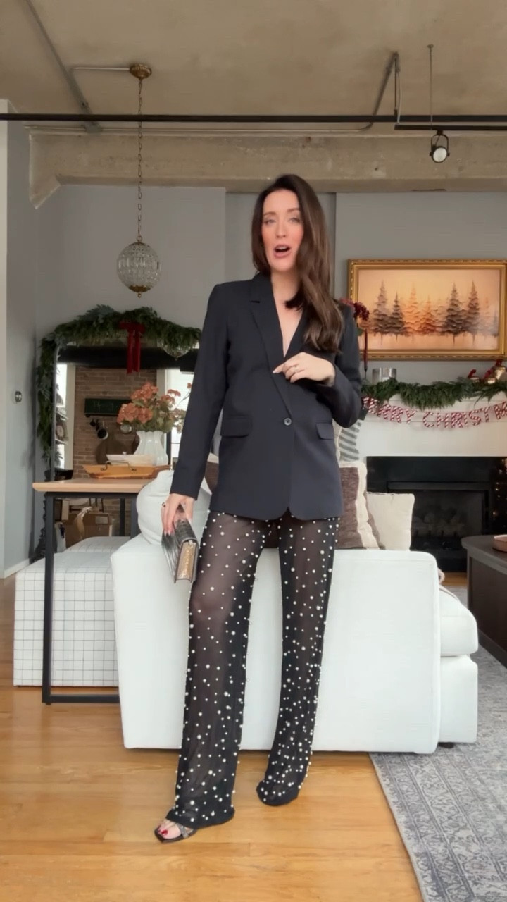 LOVE THESE SHEER RHINESTONE PANTS! 

Use my early access code SHELBI30 for 30% off at Anthropologie + Spend $200 Now, Get $50 Later for Holiday Gifting, 12/11 - 12/25!

Online only. Cannot be combined with other promotions. Ends Sun 11/23

#LTKootd #LTKSaleAlert #LTKHoliday