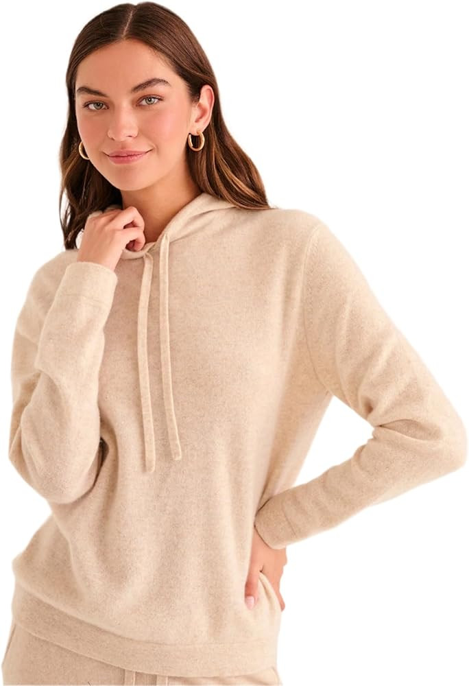 NAADAM Womens The Off-Duty Cashmere Hoodie | Amazon (US)
