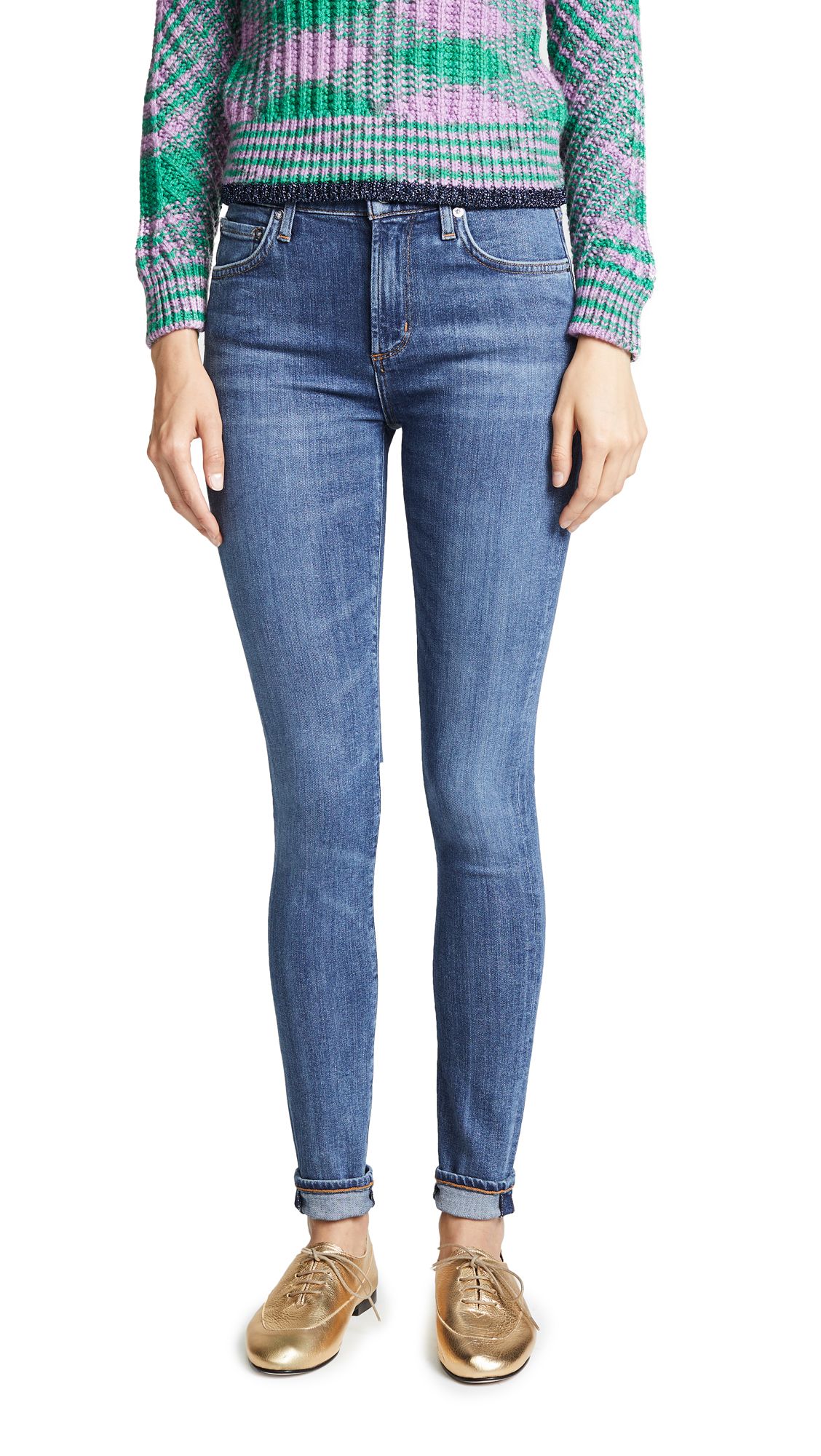 AGOLDE Sophie High Rise Skinny Jeans | Shopbop