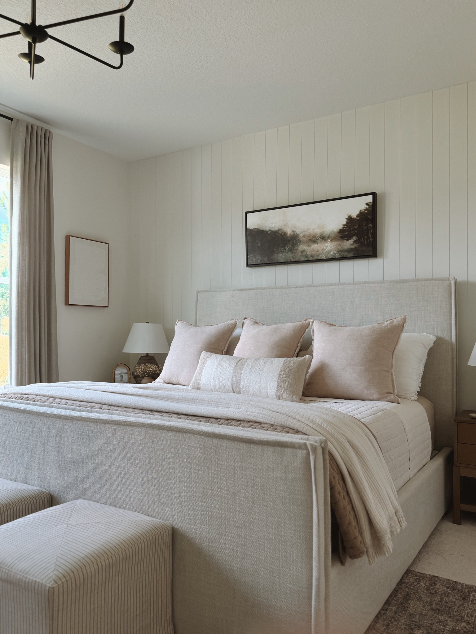 That feeling when you finally find the perfect art piece to go over your bed! This stunning piece is from @collectionprints and it truly completed our bedroom. 🤍

Collection Prints has been a favorite of mine for digital downloads for a while now and after seeing how beautiful their canvas pieces are, I cannot wait to add more to my home. Head over to my stories for the link to this piece and for a closer look! #gifted #collectionprints  

Seen here: 
Wildflowers 
42x17
Canvas 
Frame type: float 
Frame finish: black 
