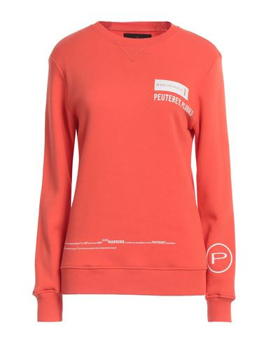 Peuterey Woman Sweatshirt Orange Size 8 Cotton, Polyester | YOOX (US)