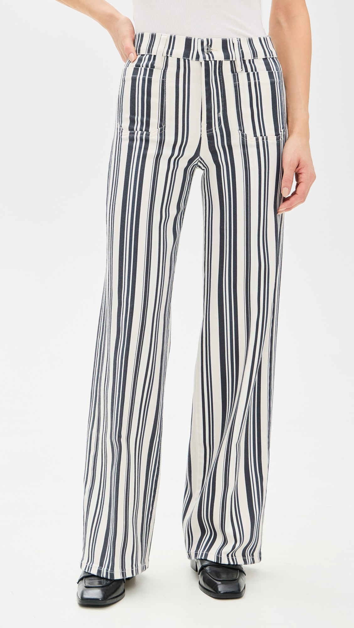FRAME Le Slim Palazzo Modernist Pocket Jeans | Shopbop | Shopbop