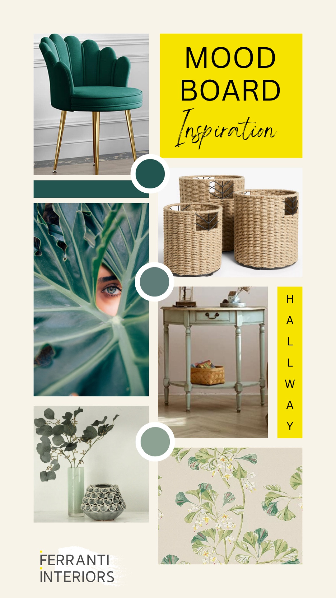 Hallway in peppermint greens, one of my favourite colours.
Who’s else loves bringing the outside world in doors?
💛Follow @ferrantiinteriors
~
~
~
#virtualinteriordesign #virtualinteriordesigner #edesign #edesigner #thegardengalleries #guestroomideas #homeideas #interiordesign #interiordesigner #interiordesignspain #entreprenista #womanownedbusiness #poolemums #dorsetmums #drew-dizzy-graham-cTKGZJTMJQU-unsplash
@drew-dizzy-graham-cTKGZJTMJQU-unsplash

green permit tons
https://unsplash.com/photos/cTKGZJTMJQU?utm_source=unsplash&utm_medium=referral&utm_content=creditShareLink

side table
https://rstyle.me/+obRIvchjuMDnvv_paTMHJQ

Wall paper
https://rstyle.me/+_dn2PtscSomKm9Mg2lRIIA

Chair
https://rstyle.me/+DAjZp7XCBU6LrVckA8NEEw

Baskets
https://rstyle.me/+bP_usZ3YF314VaK6sPOsQg

Vase
https://www.amaranthineblooms.co.uk/products/soft-blue-petal-vase


#LTKGiftGuide #LTKFind #LTKSeasonal