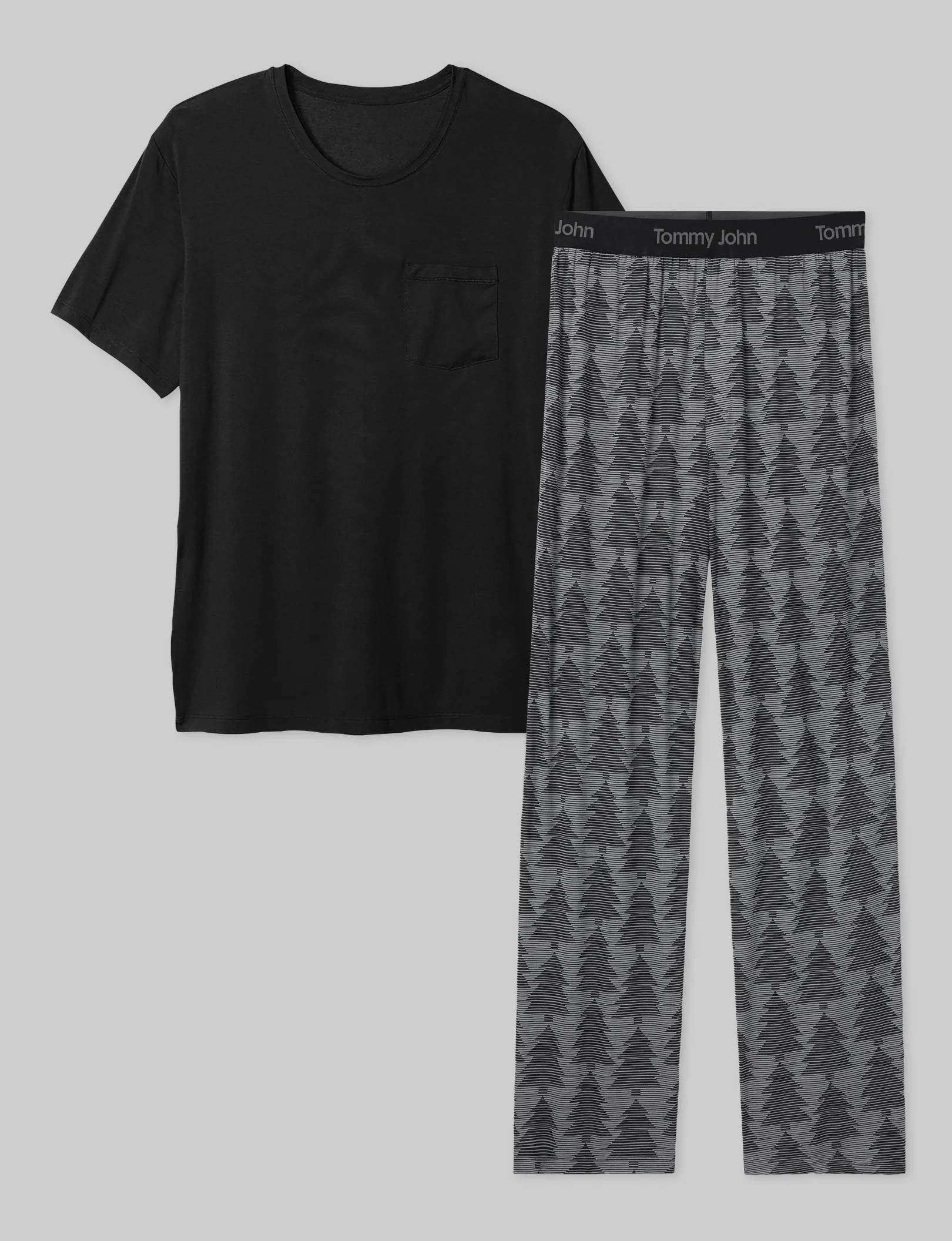 Second Skin Sleep Pocket Tee & Pant Set | Tommy John