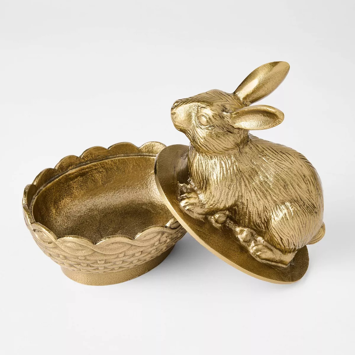 Cast Metal Bunny Candy Dish - Threshold™ designed with Studio McGee | Target