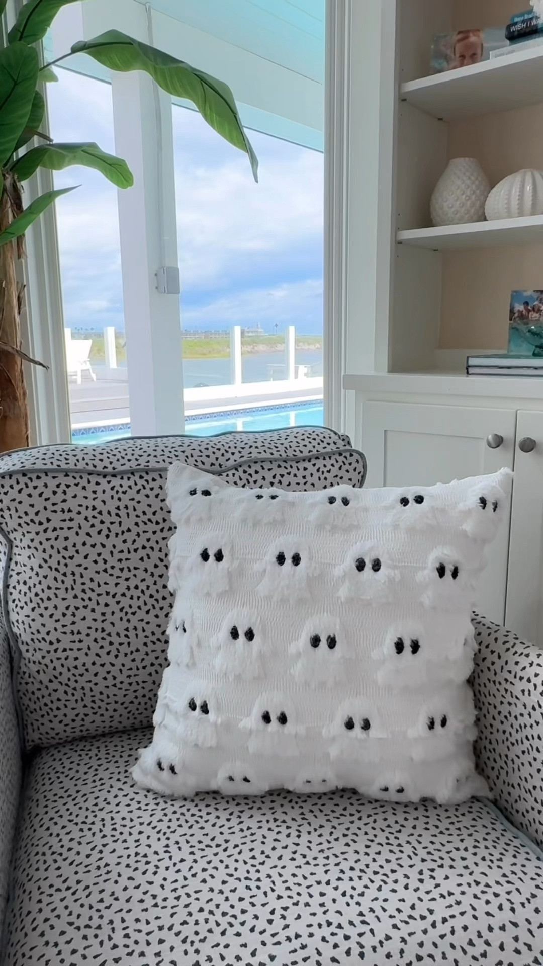 How cute are these ghostly Halloween pillow covers? 👻🖤 The perfect mix of spooky and cozy with soft plush faux fur! Add a touch of Halloween charm to your sofa, chair, or bedroom decor. 
#HalloweenDecor #GhostPillows #SpookySeason #CozyVibes #HomeDecor #HalloweenHome #PillowInspo #FallDecor #FauxFur #CouchStyle #LivingRoomDecor #BedroomStyle #HalloweenVibes #PlushPillows #CuteAndSpooky #SeasonalDecor



#LTKHome #LTKFindsUnder50 #LTKSeasonal