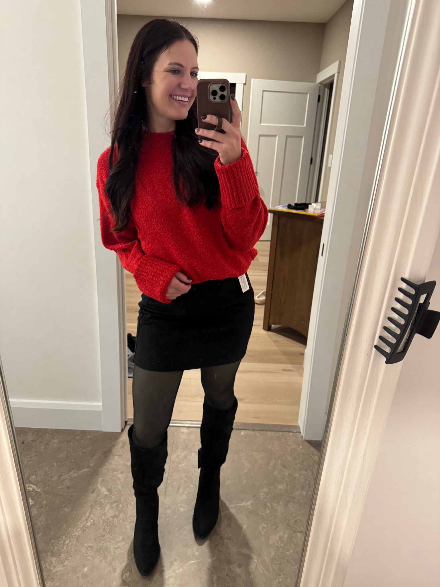 If you live in the Midwest or attending any parties in the cold this winter - fleece lined tights will change your life!! 

#LTKFindsUnder50 #LTKHoliday #LTKootd