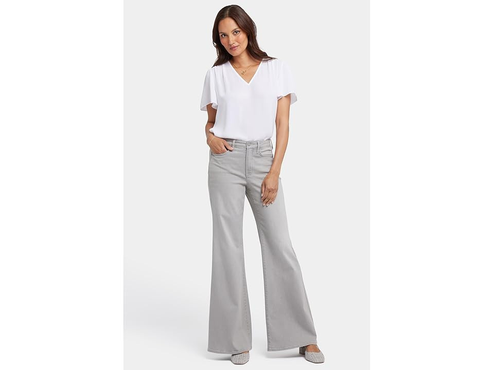 NYDJ Mia Palazzo Jeans in Grenada Mist Women's Jeans Grenada Mist : 8 33, Cotton/Denim/Elastane | Zappos