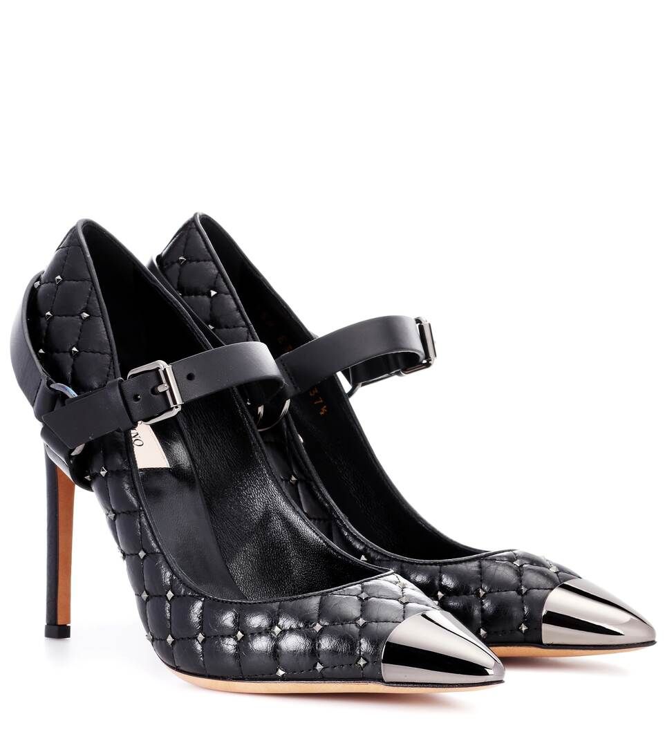 Valentino Garavani Rockstud Spike leather pumps | Mytheresa (US/CA)