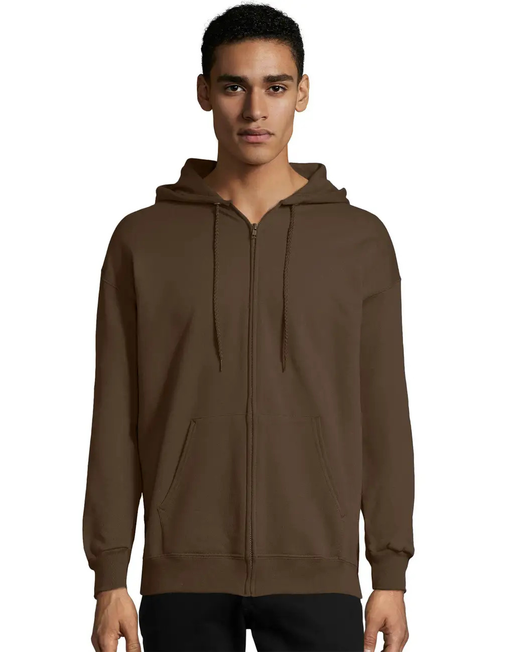 Hanes Men's Ultimate Cotton® Heavyweight Full Zip Hoodie | Hanes.com