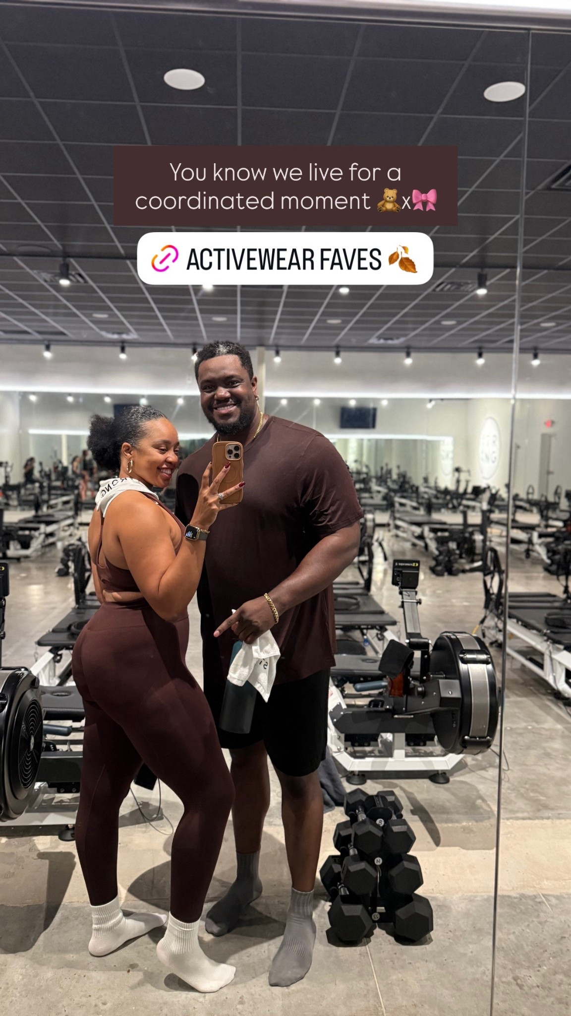 Pilates date but make it stylish 🤎 His & hers OOTDs that pass the vibe + comfort check ✔️ Shop the fits on LTK!

#LTKMidsize #LTKMens #LTKActive
