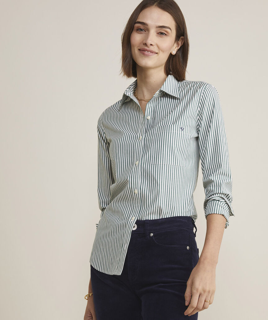 Bayview Poplin Shirt | vineyard vines