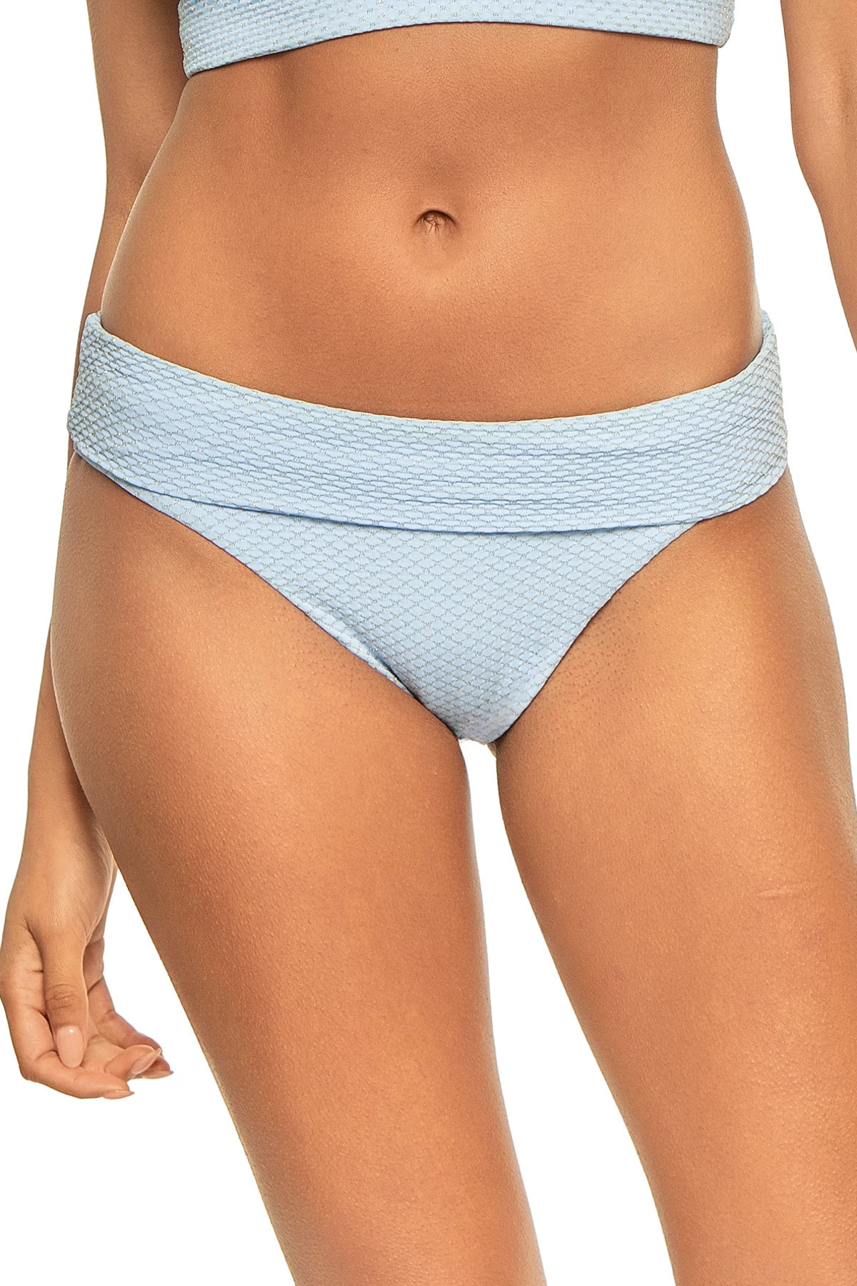 Sydney Shimmer Foldover Bikini Bottom | Everything But Water