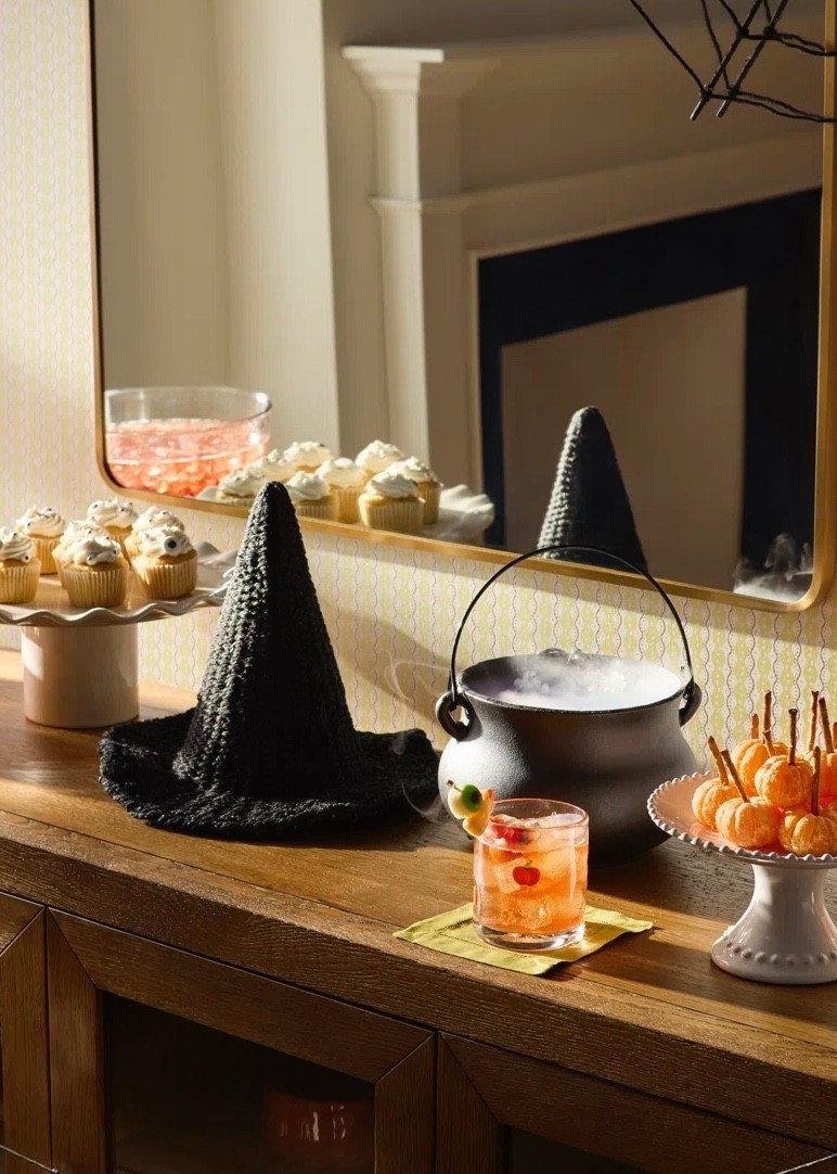 Set the scene for a perfectly spooky Halloween with the whimsical Black Twig Witch Hat. 🧙‍♀️Made from twisted branches and finished in deep matte black, it adds eerie texture and dimension to any Halloween display.

Whether you’re decorating for a party or simply embracing the season, these dramatic accents brings all the charm of a classic Halloween with a rustic, elevated twist. 🖤🕯️🎃

#LTKHalloween

#LTKHome #LTKSeasonal