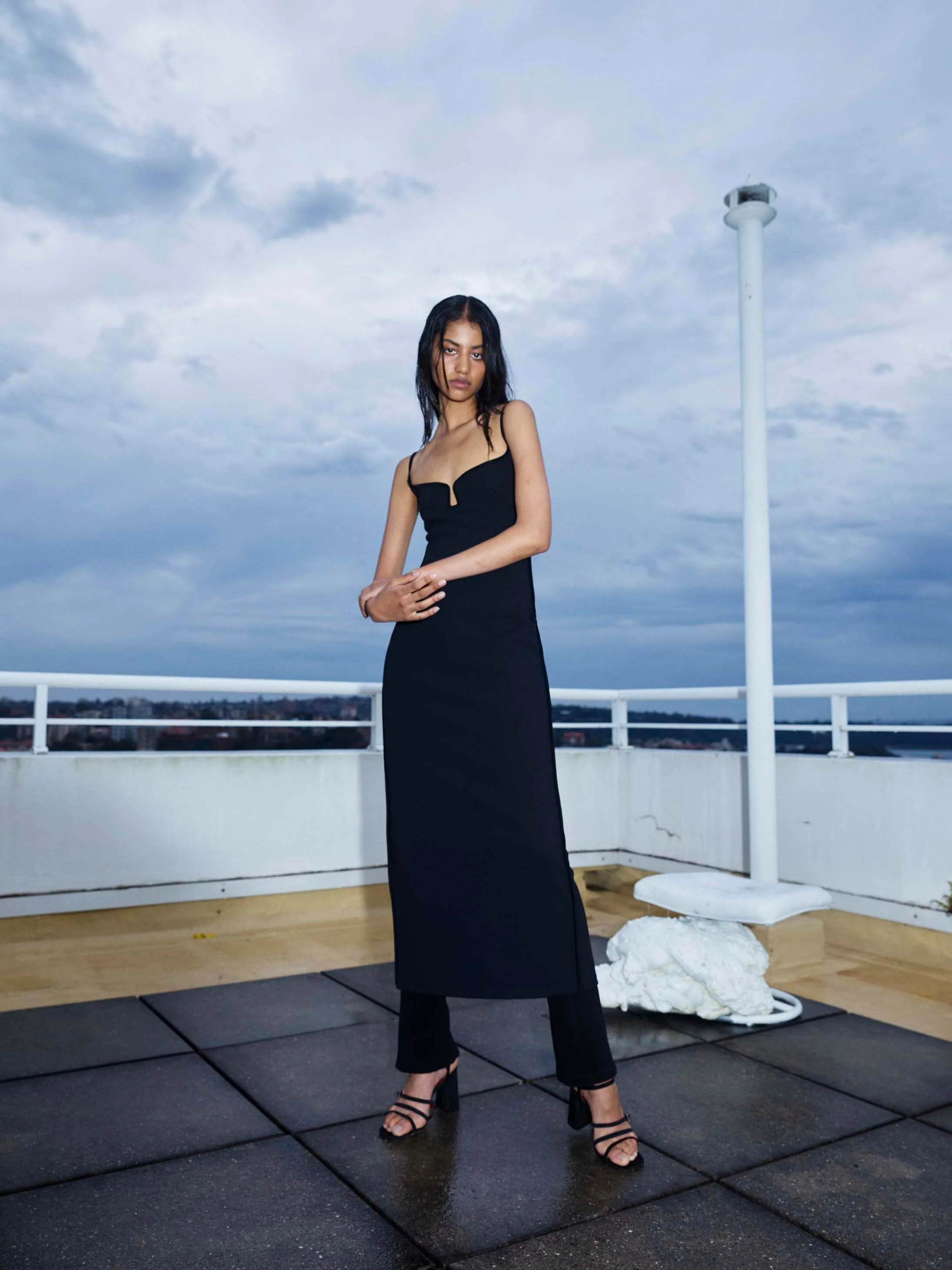 Marlo Dress | Black | Paris Georgia