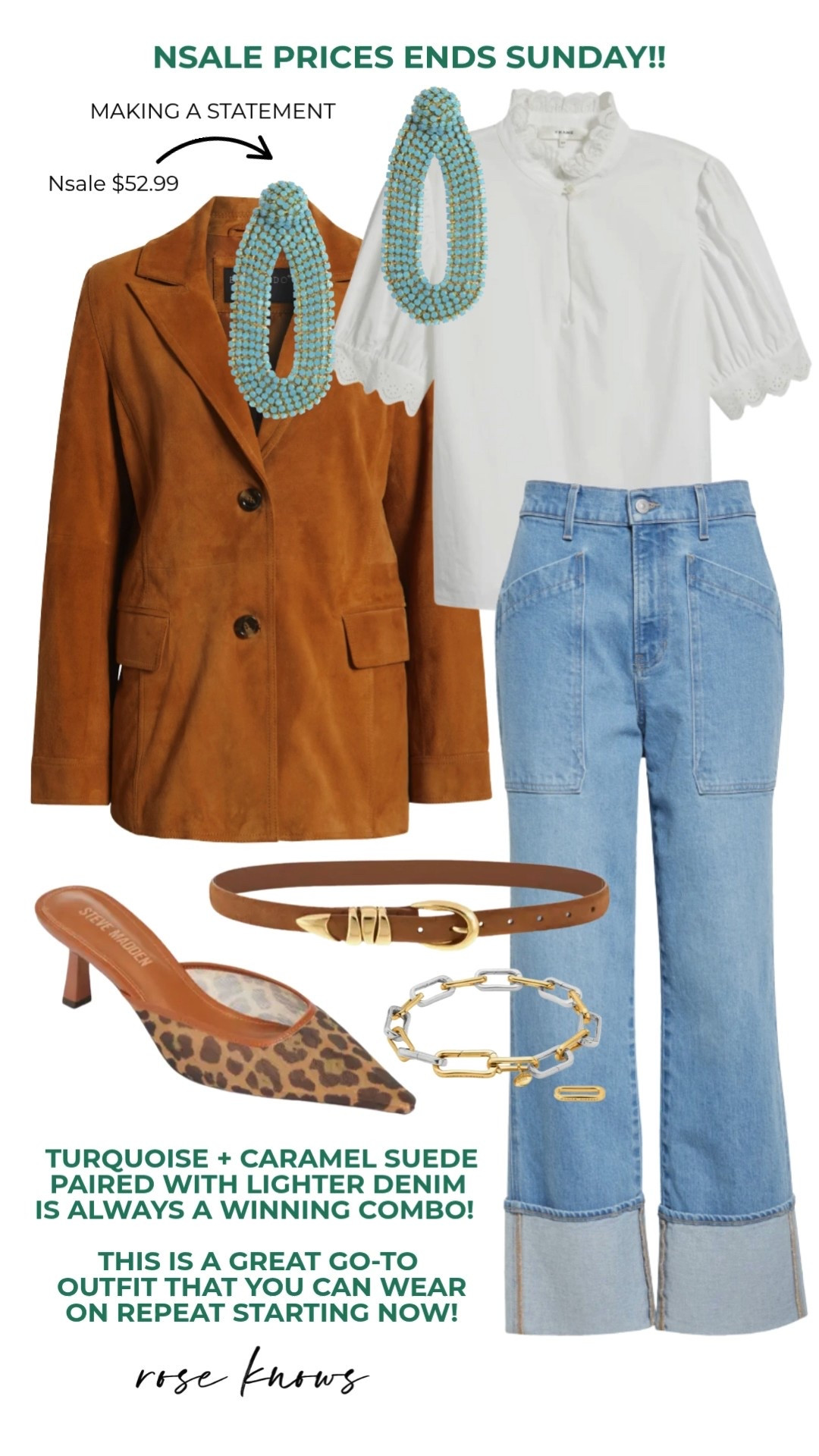 Nordstrom anniversary sale 
Carmel suede jacket is so good and you’ll love having this all fall! Mix in turquoise! 

Concert 
Country 
Everyday outfit 

#LTKautumn #LTKFindsUnder50 #LTKSaleAlert