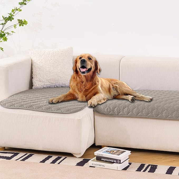 gogobunny 100% Double Sided Waterproof Dog Blanket Soft Pet Bed Cover Reversible Protect Furnitur... | Amazon (US)