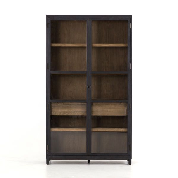 Millie Cabinet Drifted Black/Drifted Oak | Scout & Nimble