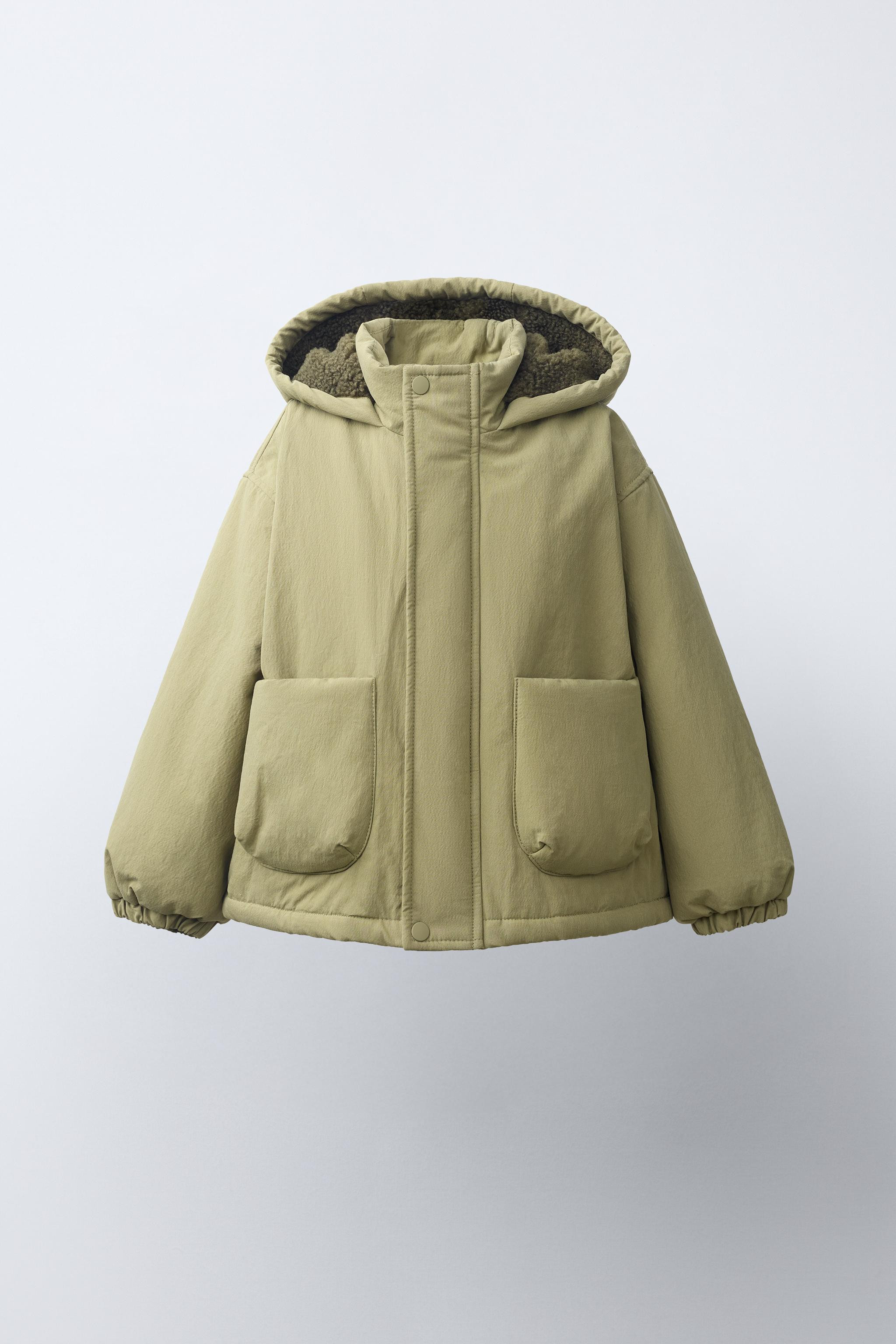 SHERPA-LINED HOODIE JACKET | Zara US