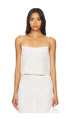 MAJORELLE Heather Tank in White from Revolve.com | Revolve Clothing (Global)