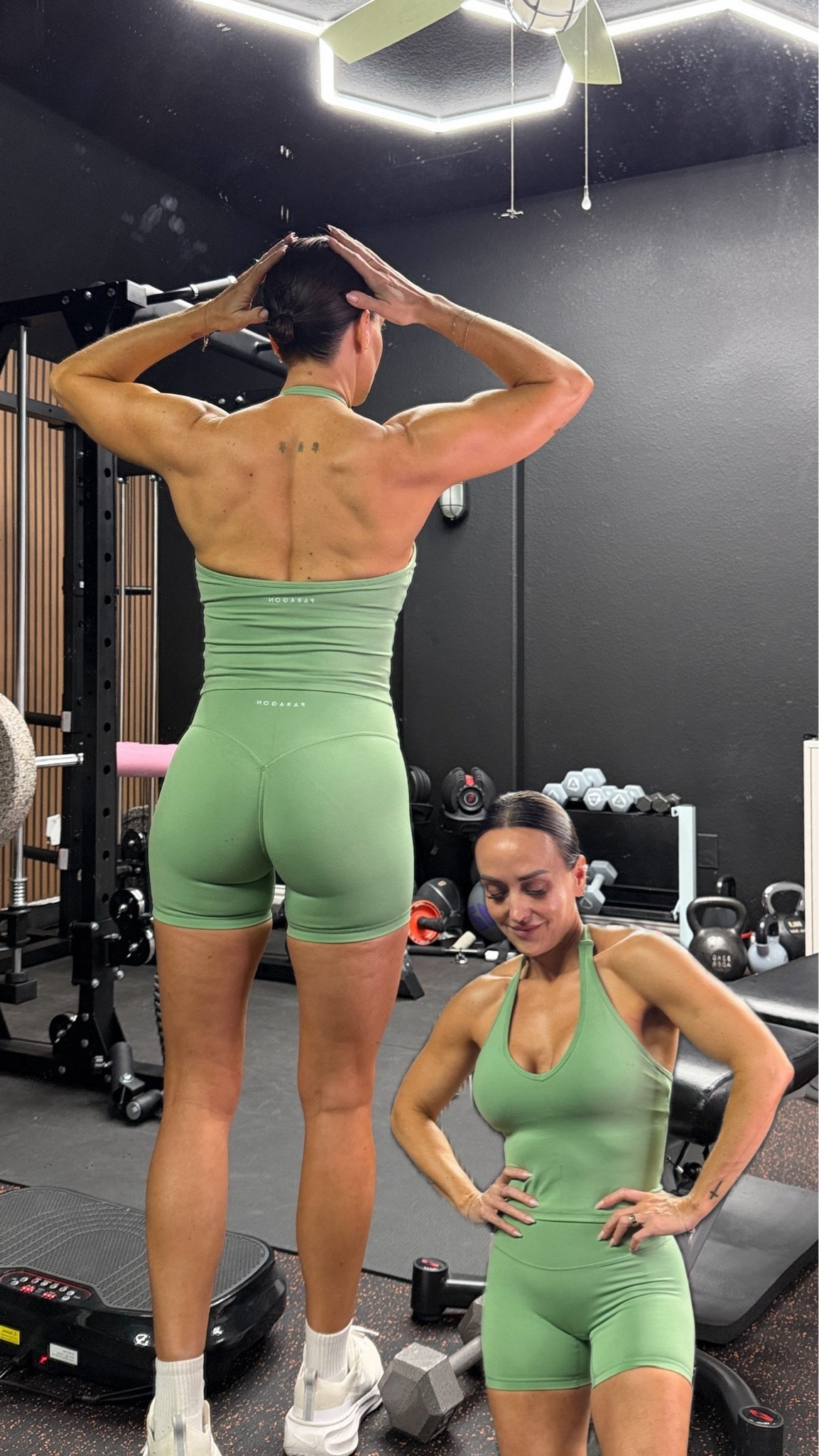 Workout set of the day, and maybe it’s lighting or just the fit with the sculptseam shaping booty lift but I’m here for it all. 
Size S shorts, M top. Code LORI to save.

#LTKActive #LTKfitnessgoals #LTKdayinmylife