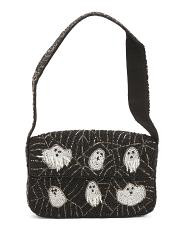 halloween motif fully beaded shoulder bag | TJ Maxx