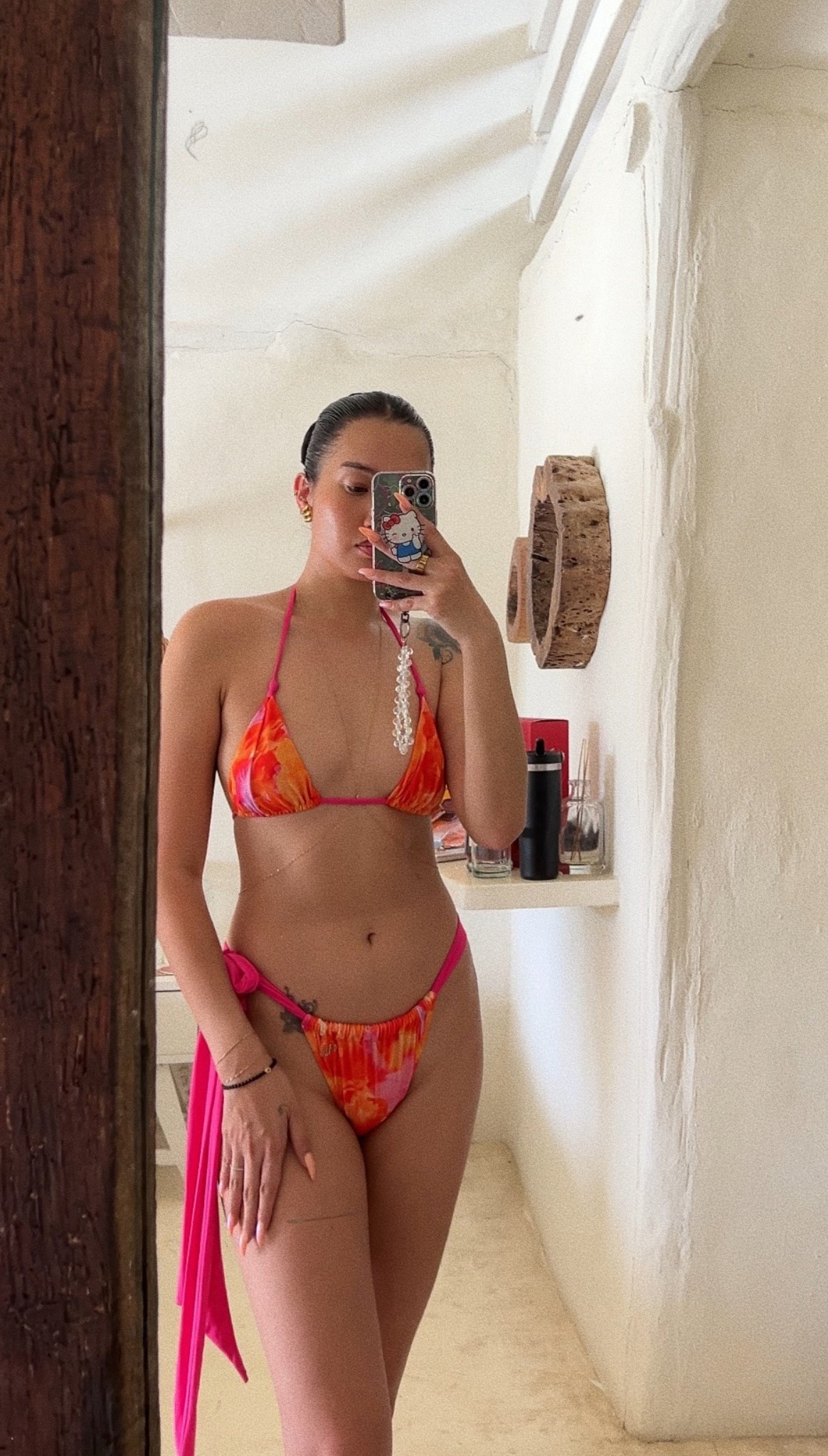 Im wearing a size small in both pieces xx