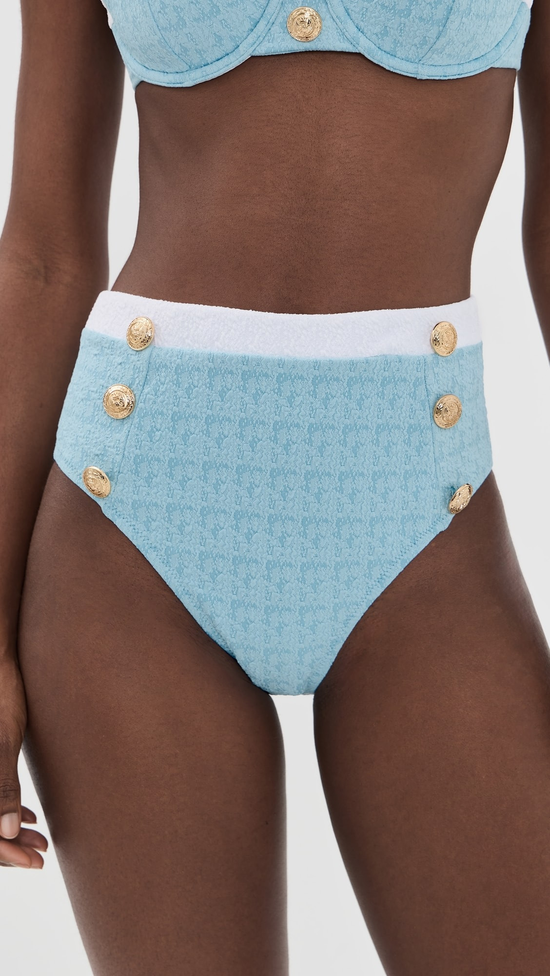 Vanessa Colorblock Chic High Waisted Bottoms | Shopbop