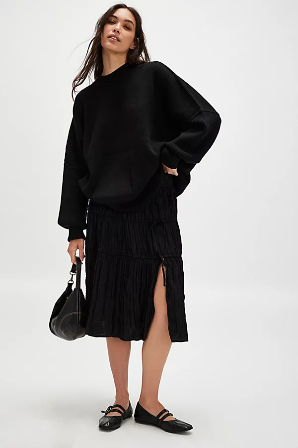 Easy Street Tunic by Free People, Black, XS | Free People (Global - UK&FR Excluded)