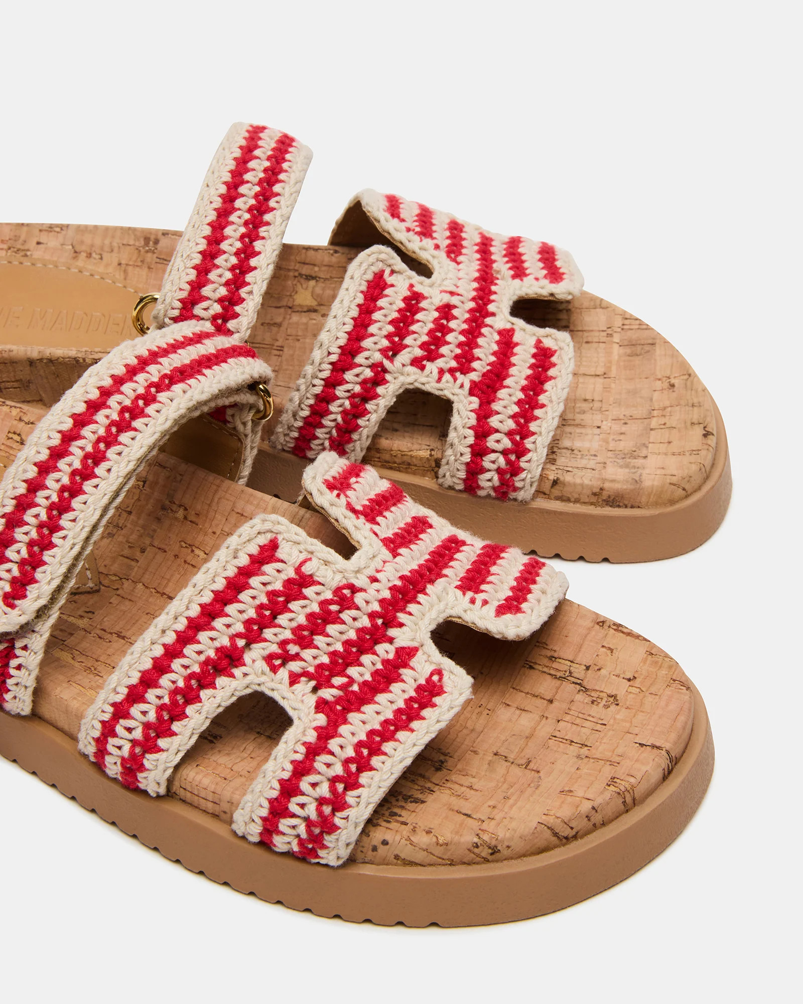 Mayven Woven Red/beige | Steve Madden (US)
