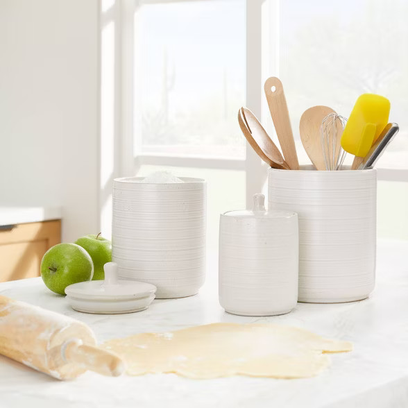 Stoneware Utensil Crock - Threshold™ designed with Studio McGee | Target
