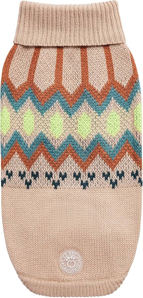 GF Pet Sand Heritage Dog Sweater, Small | Amazon (US)