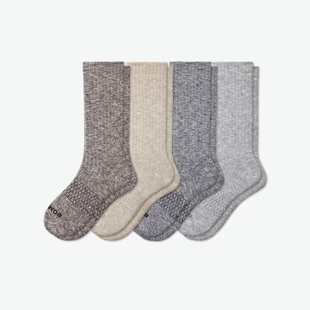 Men's Chunky Ragg Calf Sock 4-Pack | Bombas
