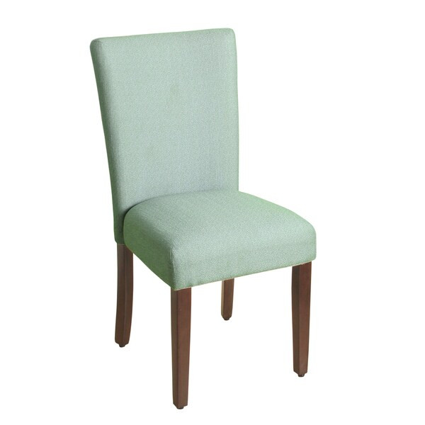 HomePop Seafoam Green Linen-look Parson Dining Cha | Bed Bath & Beyond