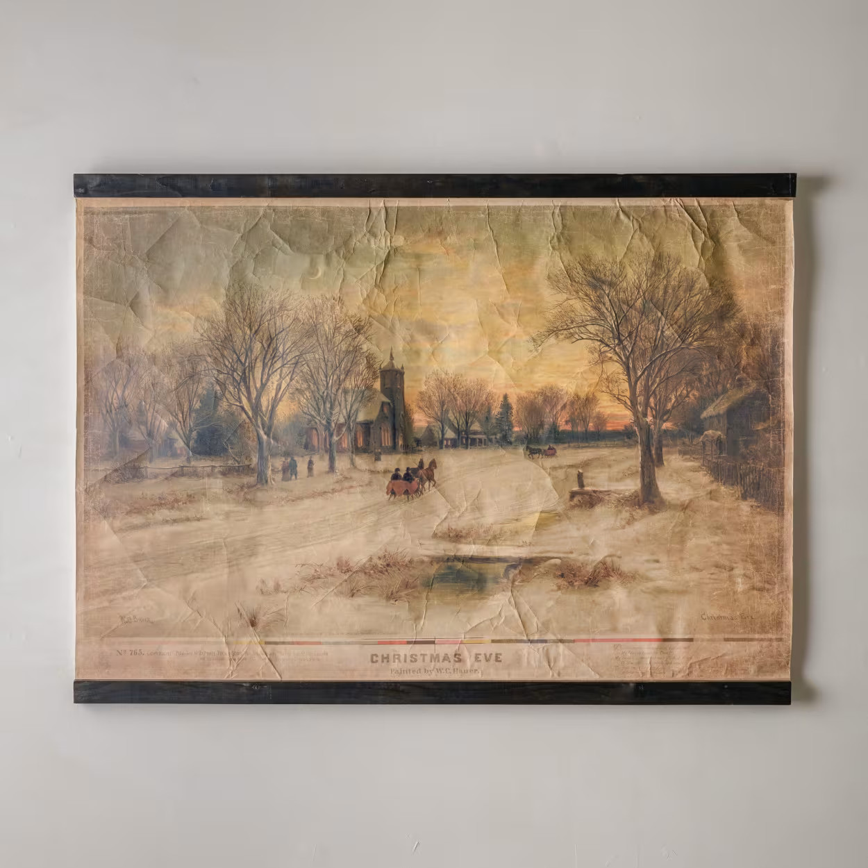 Vintage Christmas Eve Tapestry | Magnolia