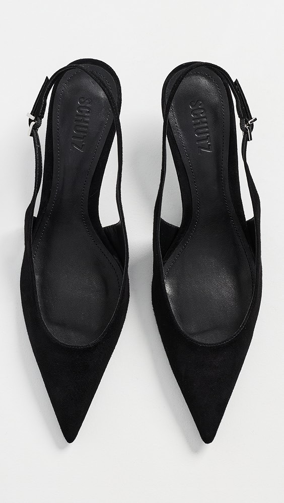 Schutz Paola Mid Slingback Pumps | Shopbop | Shopbop