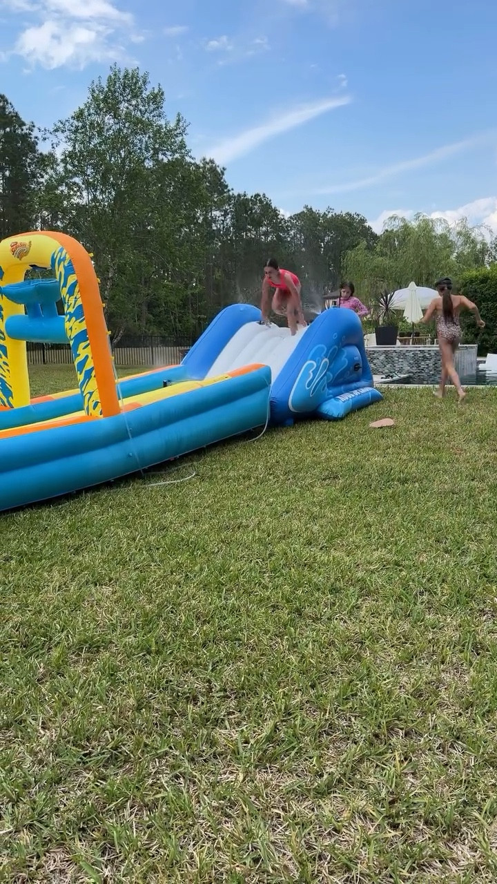 Backyard fun ☀️ 


#pool #slide #slipandslide #summer