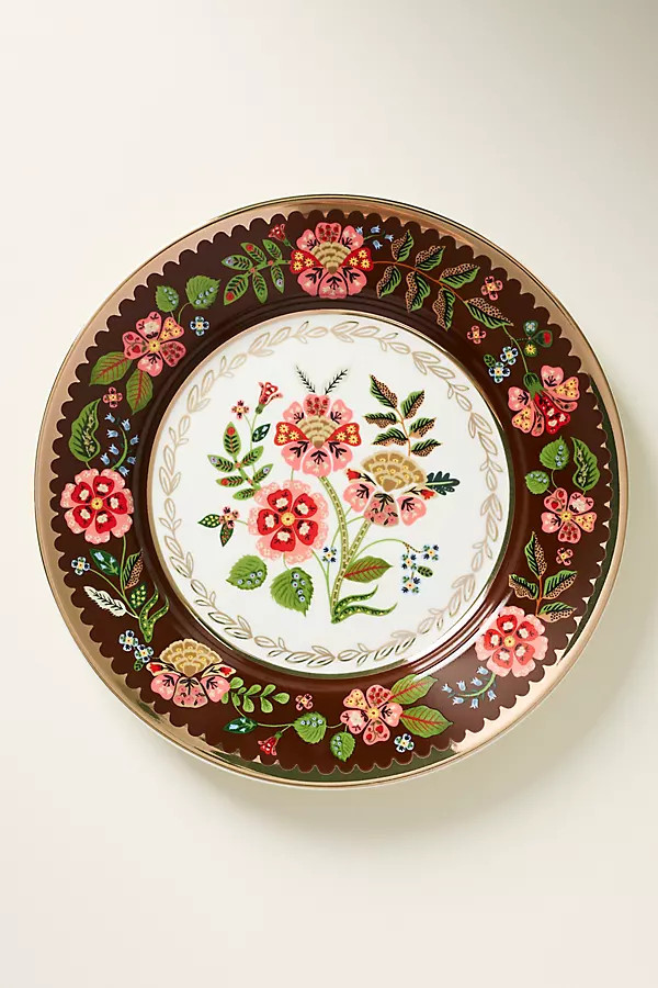 Rifle Paper Co. Gracie Dessert Plates, Set of 4 | Anthropologie (US)