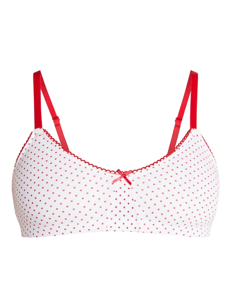 No Boundries Women's Cotton Jersey Triangle Bralette, Sizes XS-XXX | Walmart (US)