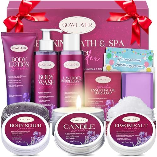Gifts for Women,Relax Stress Relief Birthday Gifts for Women Spa Basket Self Care Package Her Mom... | Amazon (US)