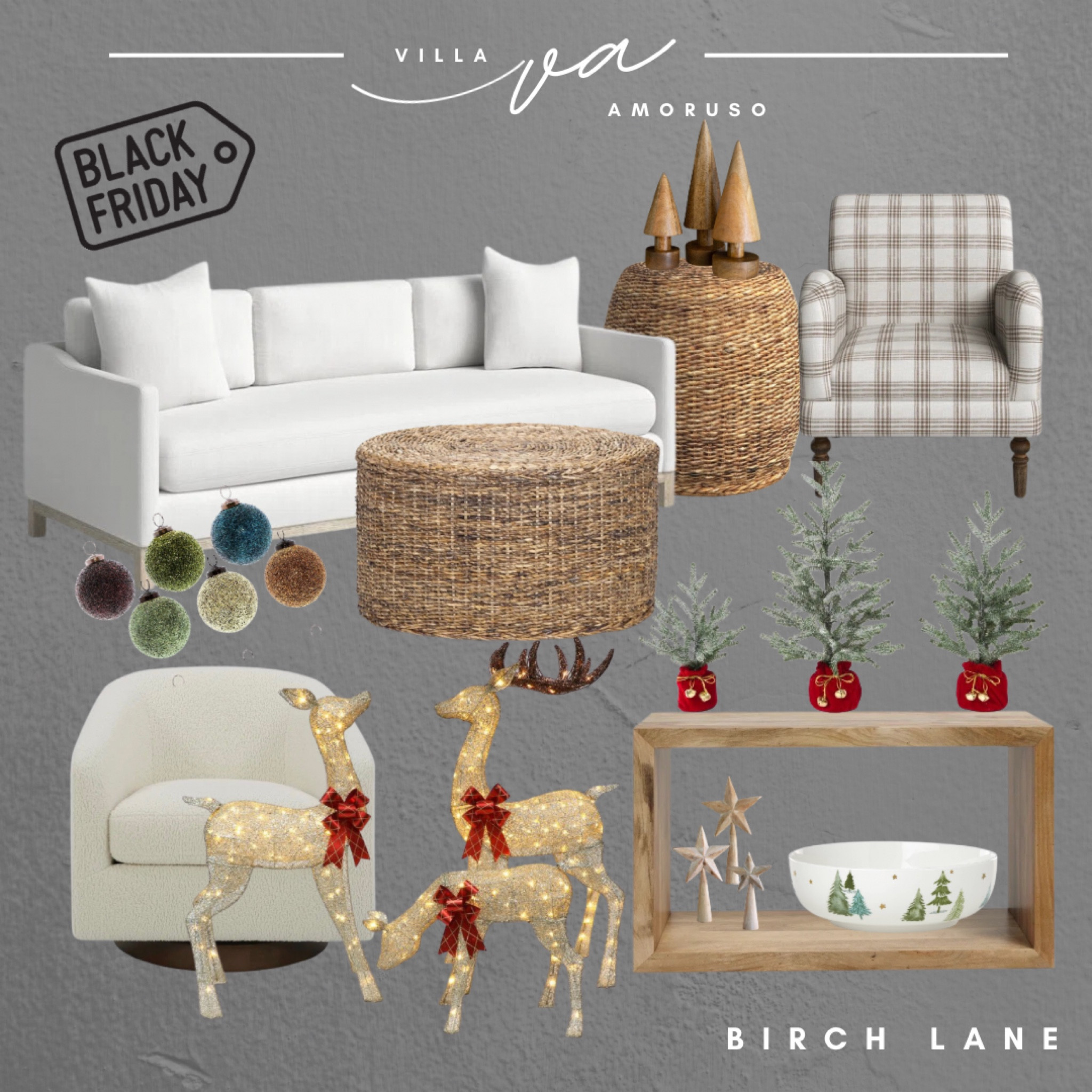 Birch Lane Black Friday Sale.  Christmas decor.  Christmas Decorations. Furniture deals.

#LTKHome #LTKSaleAlert #LTKHoliday