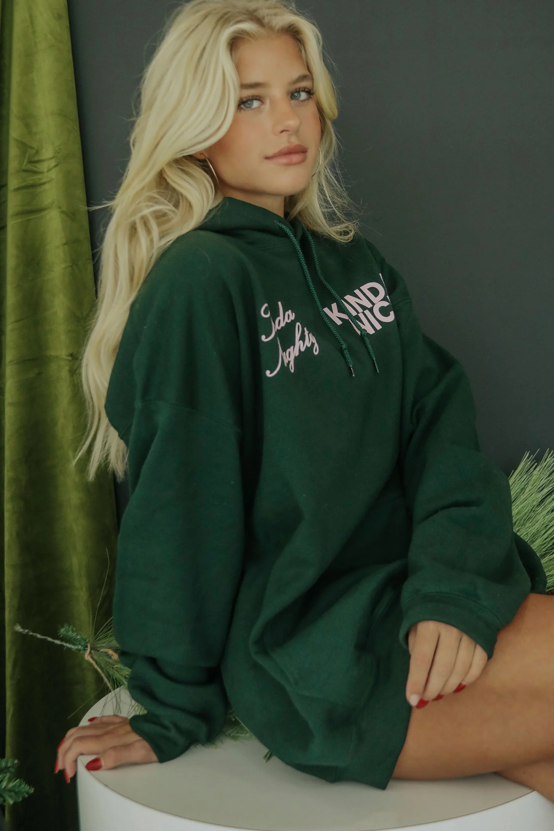 friday + saturday: kinda naughty kinda nice hoodie | RIFFRAFF