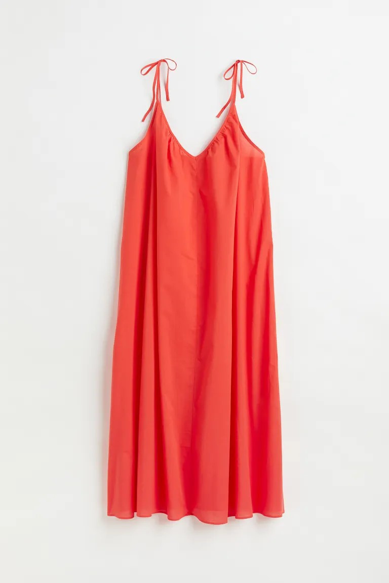 Cotton Voile A-line Dress | H&M (US + CA)