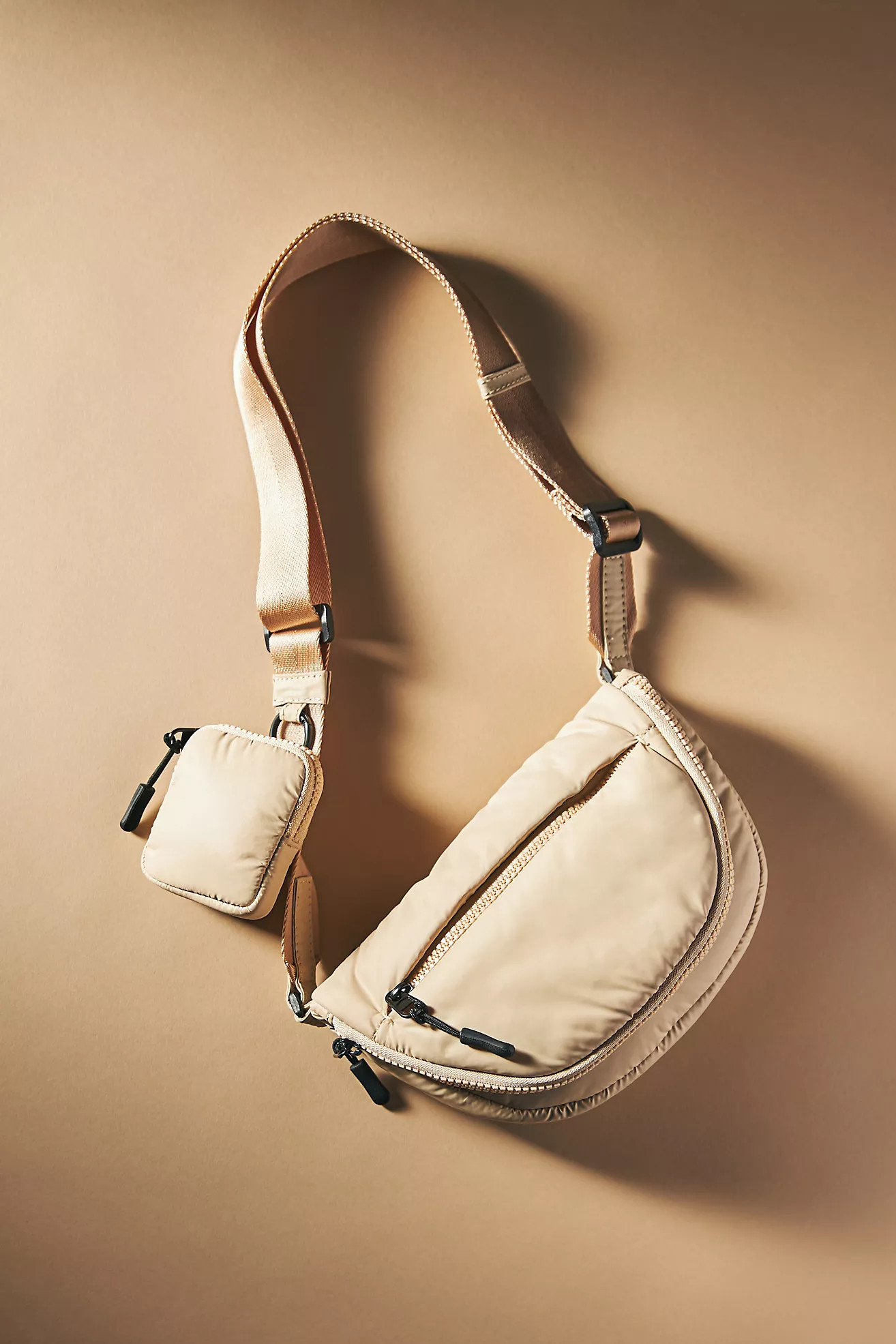 Nylon Crescent Sporty Sling Bag | Anthropologie (US)